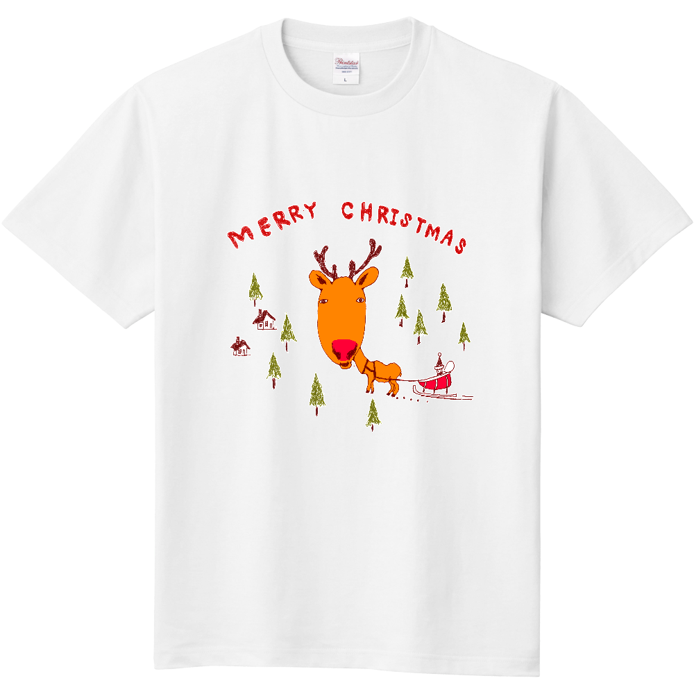 クリスマスデザイン定番Tシャツの商品購入ページ｜クリエイターの