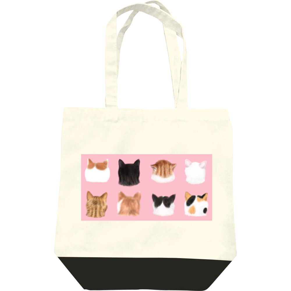  ねこあたまコレクション　思わずなでたい後頭部ピンク