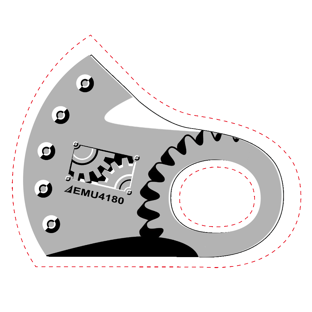 メカマスクｖ歯車の商品購入ページ オリジナルプリントグッズ販売のオリラボマーケット