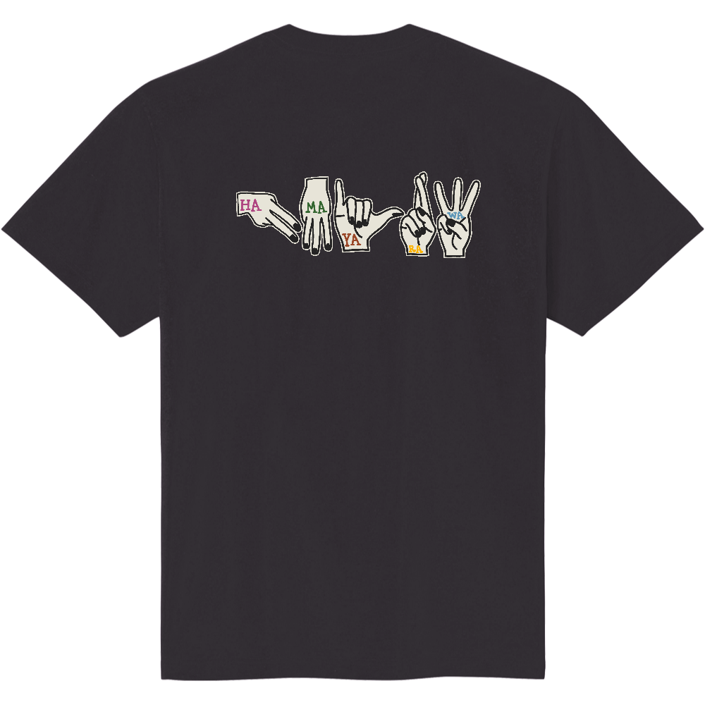 両面プリント】《表》あかさたな《裏》はまやらわ。 Tシャツ｜うめぼし