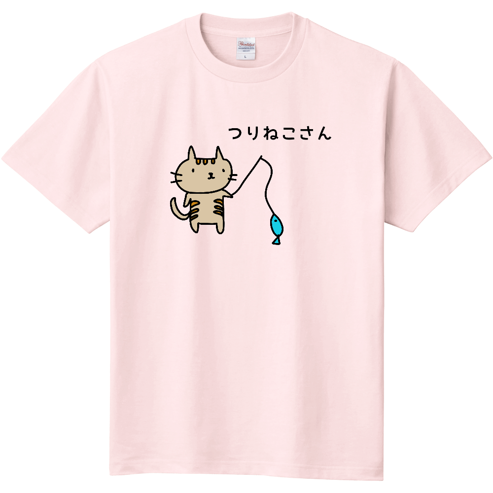 つりねこさんTシャツ