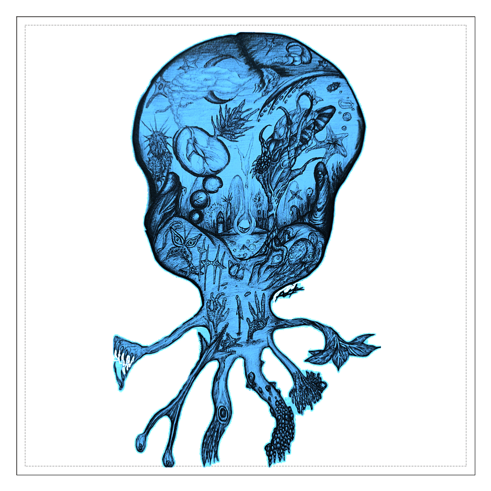 海底の夢 ブルー の商品購入ページ オリジナルプリントグッズ販売のオリラボマーケット