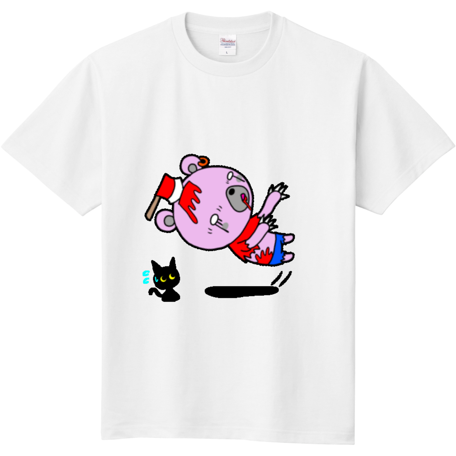  ゾンビっくまと猫　壱
