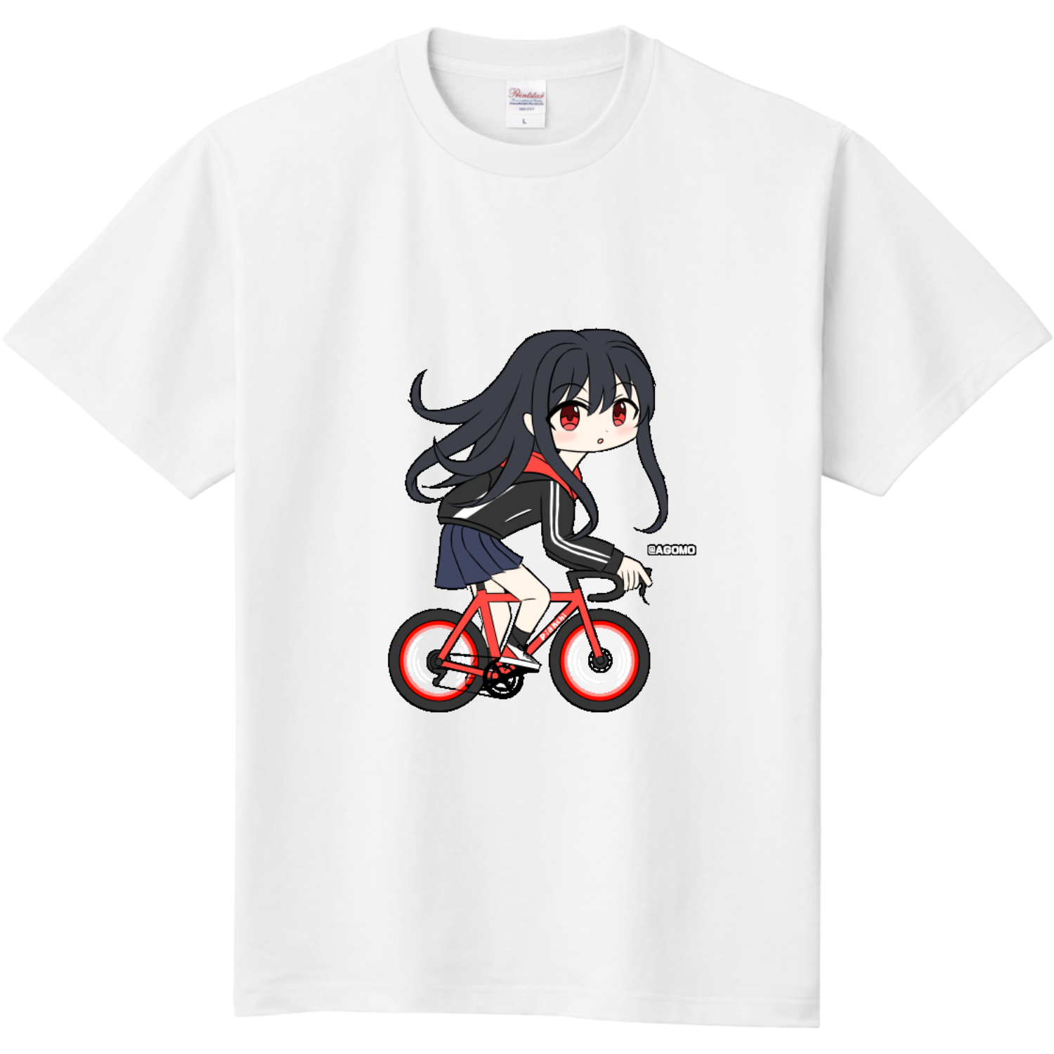 Tシャツ 自転車