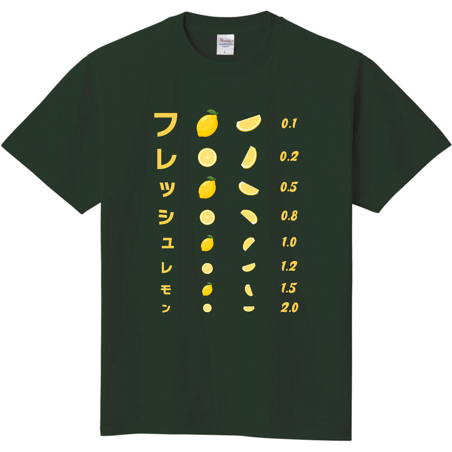 フレッシュレモン【視力検査表パロディ】