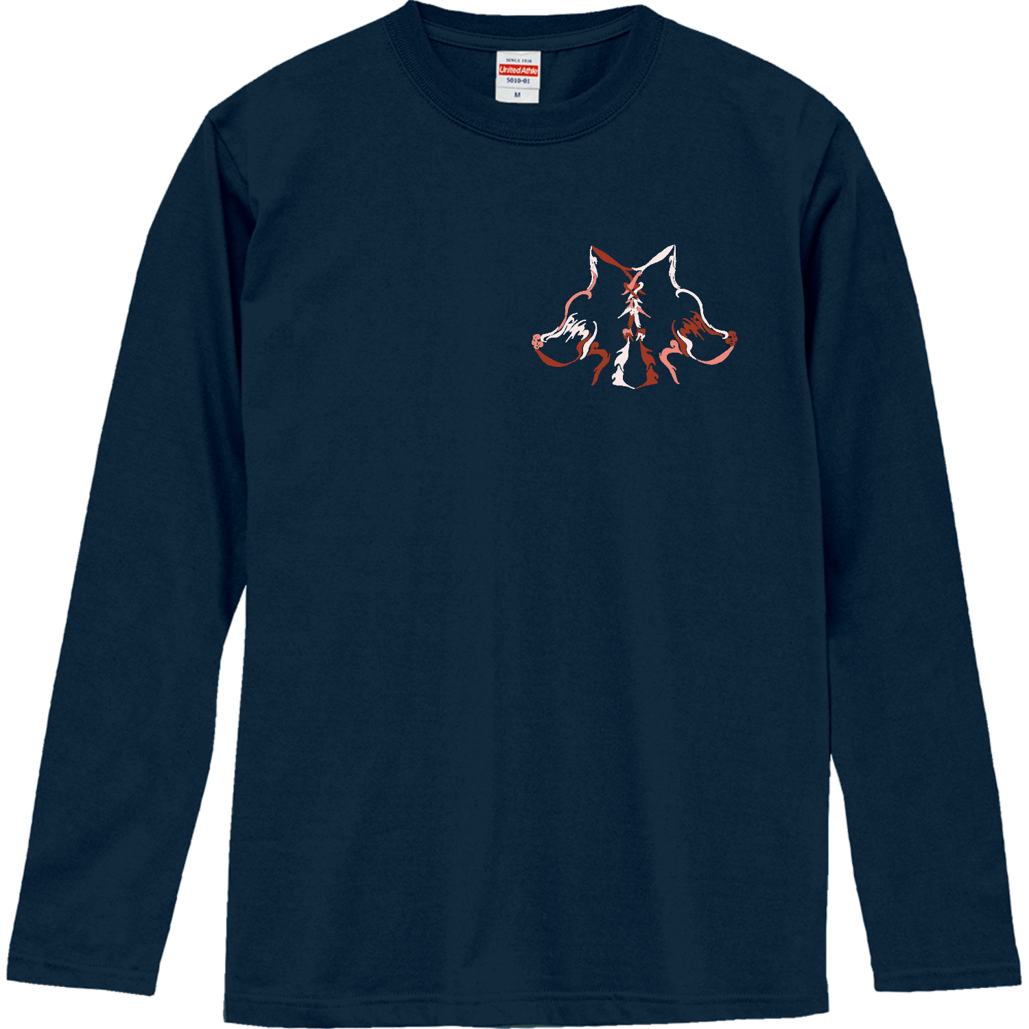 騎士A タオル 猫耳タオル ロングスリーブT 2匹の狼 ー誘惑ロングスリーブTシャツの商品購入ページ