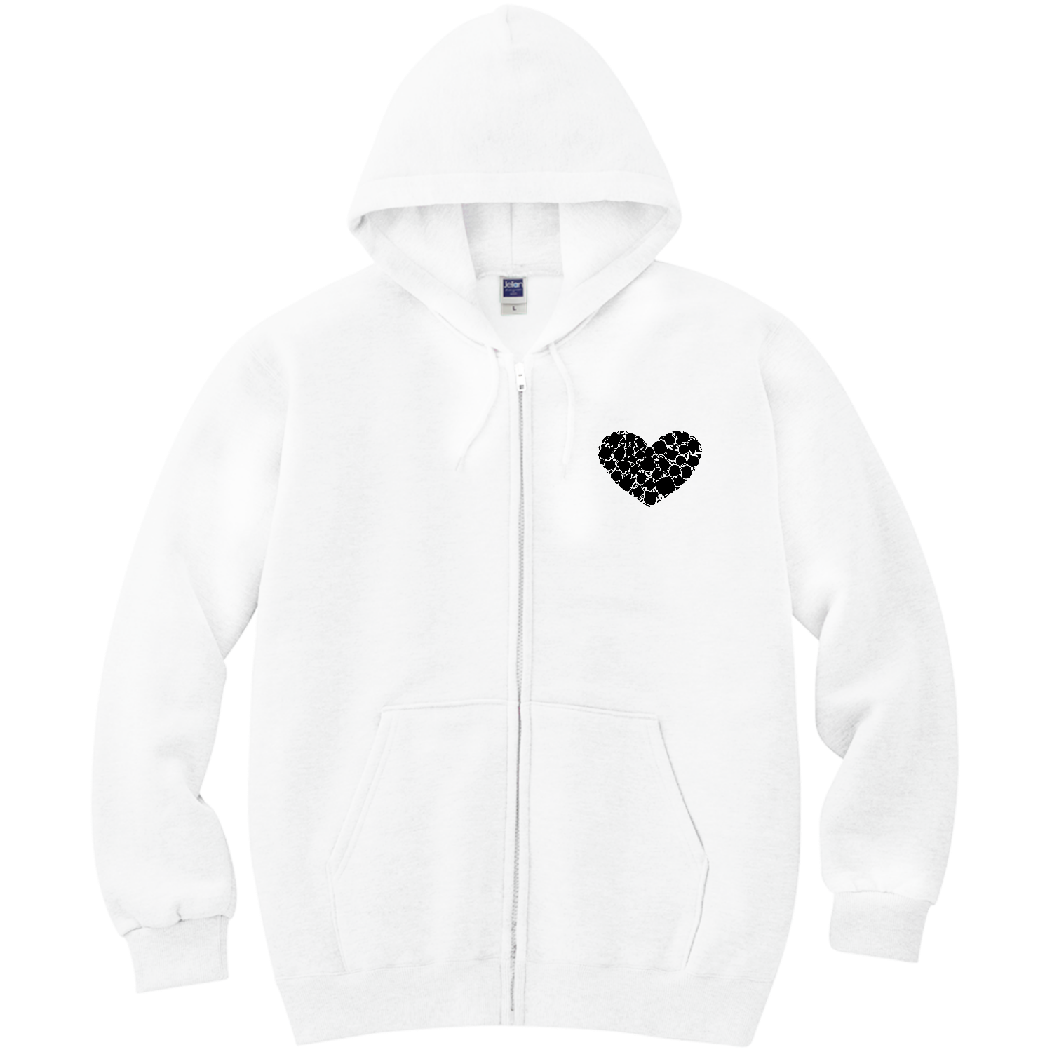 けすロゴ 表裏あり ジップパーカー軽量ジップアップパーカーの商品購入  