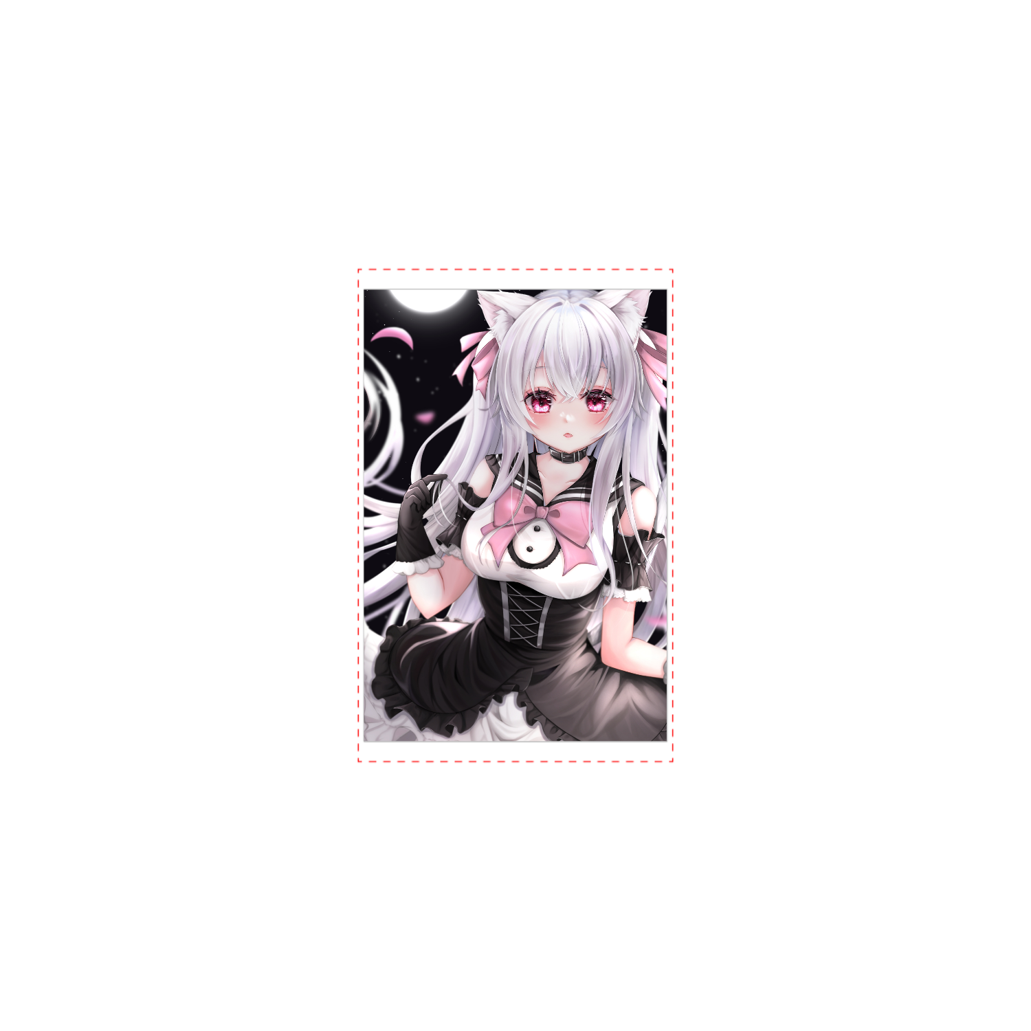 オリラボ限定】夜猫タペストリー タペストリー｜みづき - オリラボ
