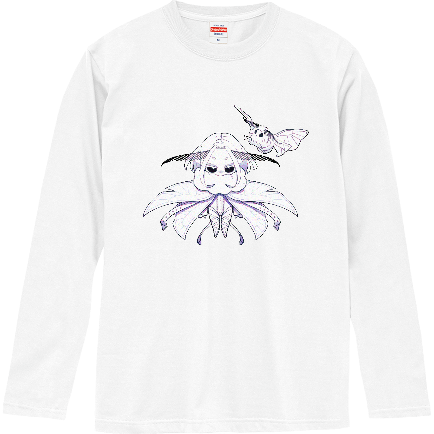 カイコ(妹)Tシャツ 長袖Tシャツ｜イカ - オリラボマーケット