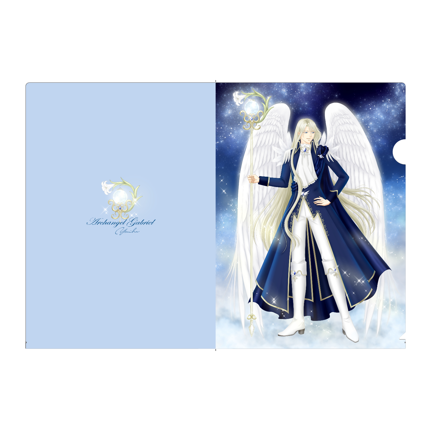 大天使ガブリエル クリアファイルA4フルグラフィッククリアファイルの
