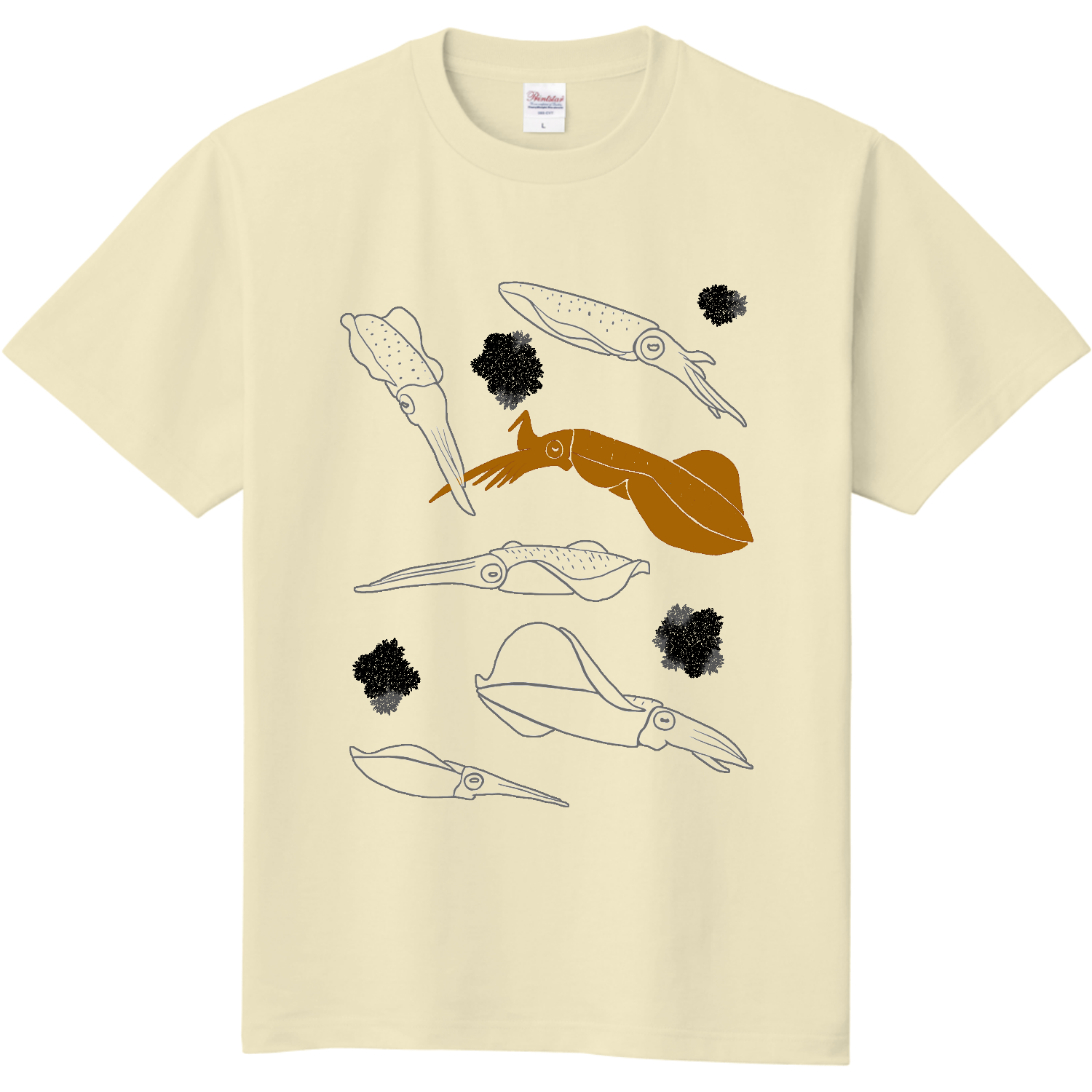 【イカリくん】おろちんゆー　tシャツ　刺繍　アイコン　XL 新品 新品未開封 おろちんゆー アイコン刺繍Tシャツ - メルカリ