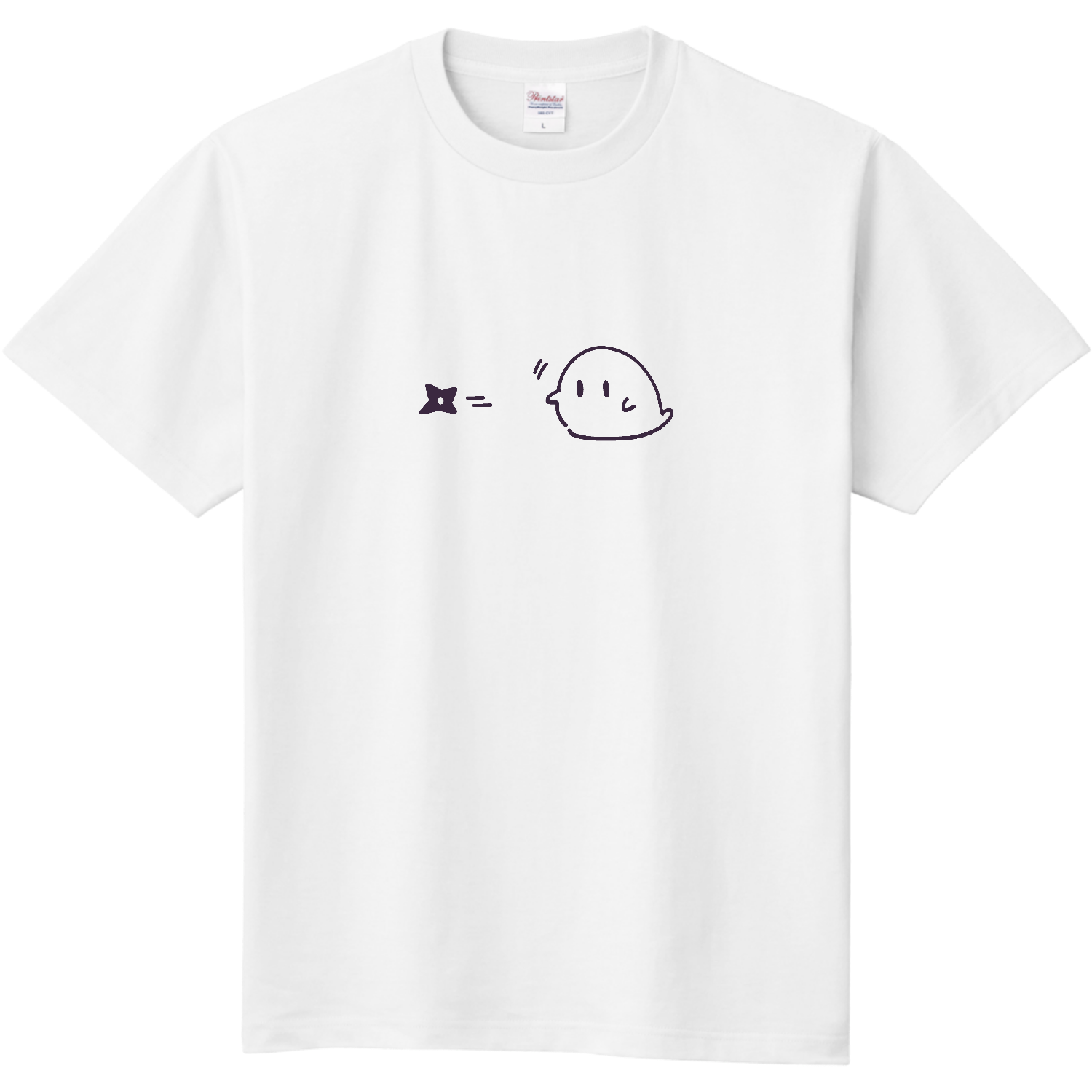 手裏剣投げちゃん Tシャツ｜赤崎でんじろー - オリラボマーケット