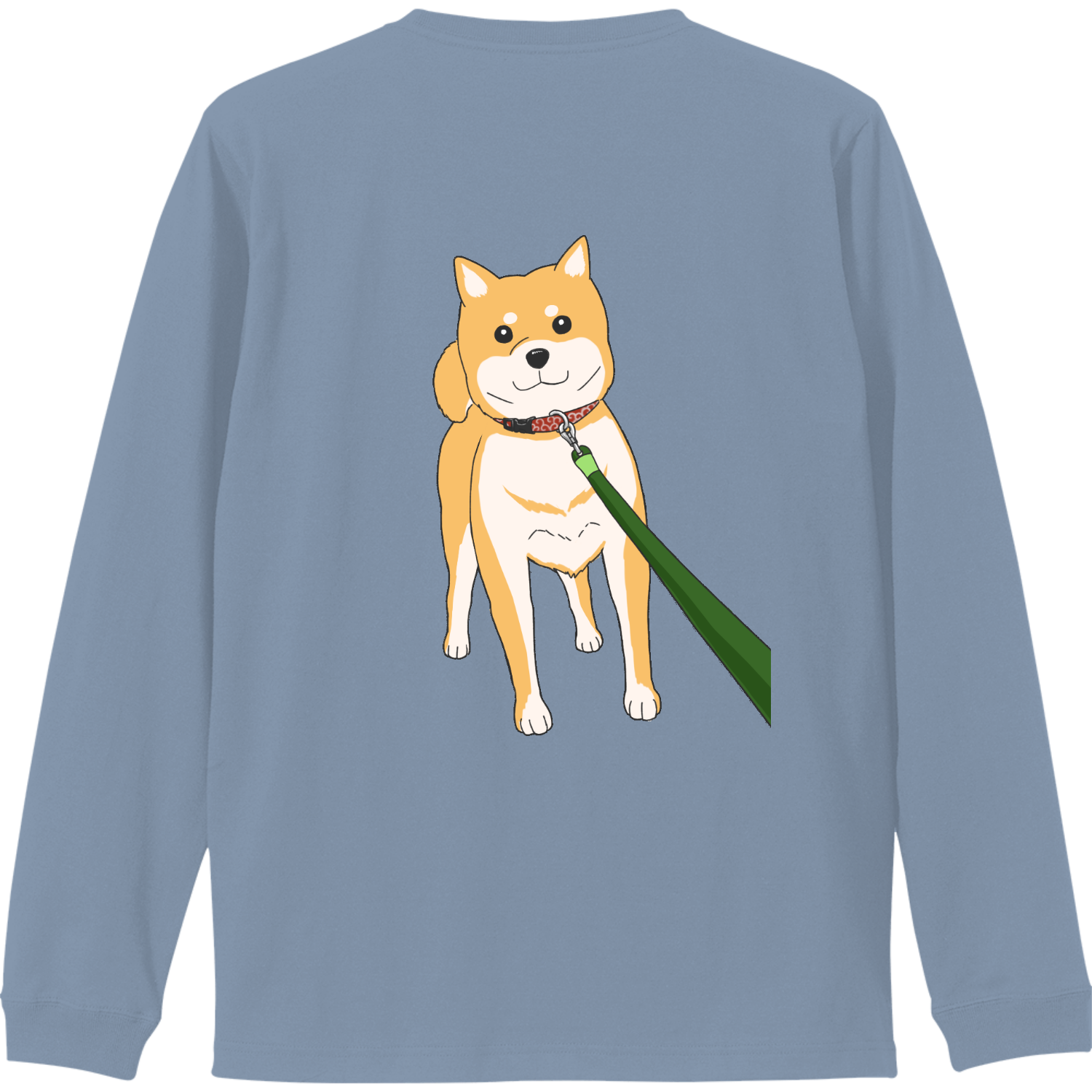 拒否柴さんリブ付 ロングスリーブTシャツの商品購入ページ