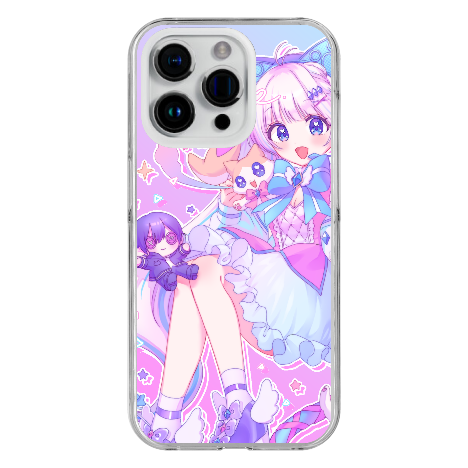 オリラボ限定】スマホケースiPhone15 Pro (透明) (ハードケース)の商品 
