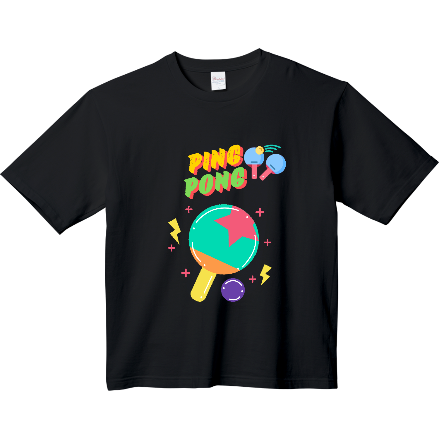 卓球ヘビーウェイト ビッグシルエットTシャツの商品購入ページ 