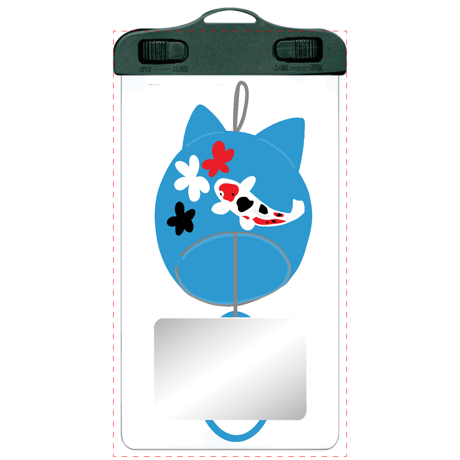 猫風鈴SPC06(防水スマホケース)の商品購入ページ｜クリエイターの