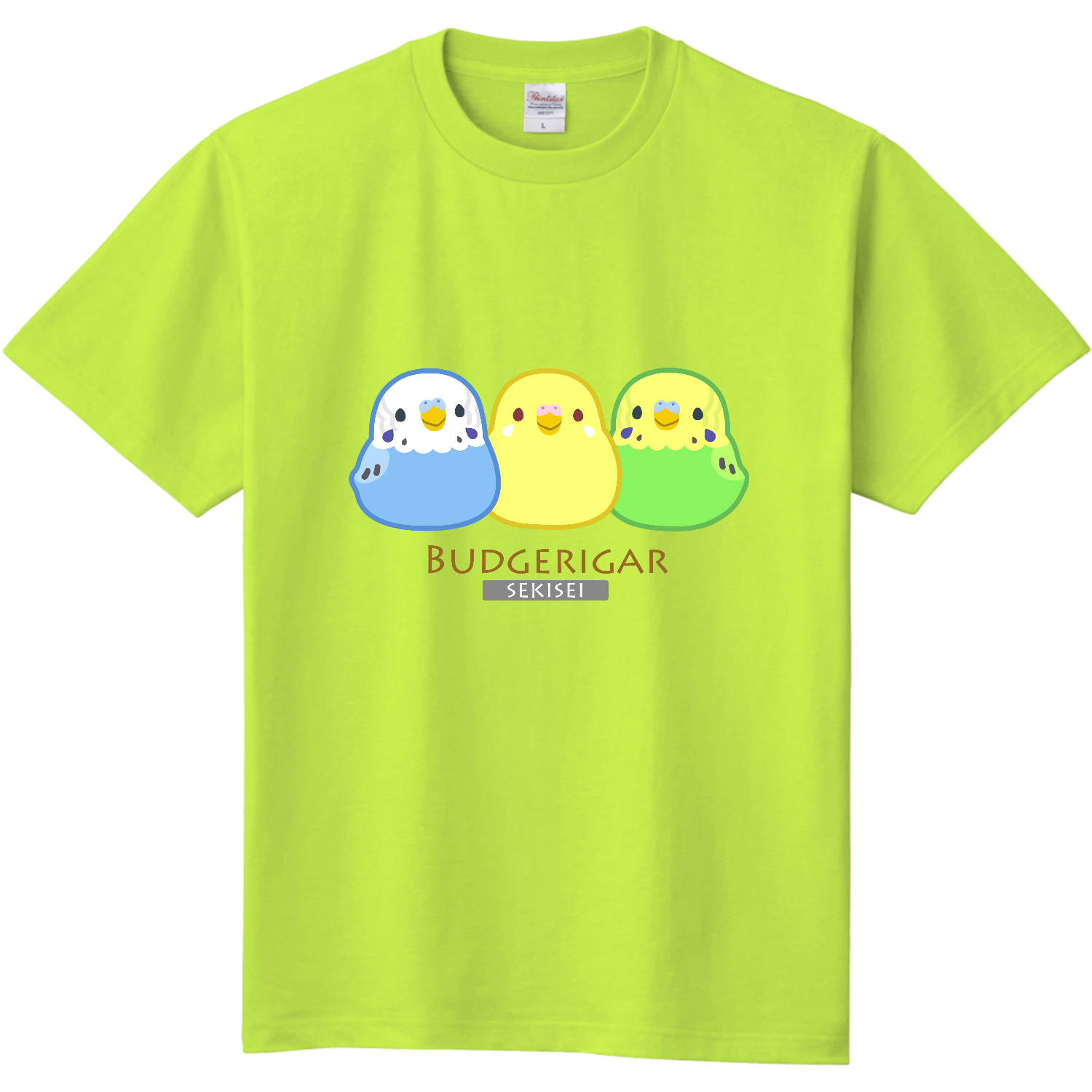 セキセイインコTシャツ Tシャツ｜TeaDrop_c - オリラボマーケット