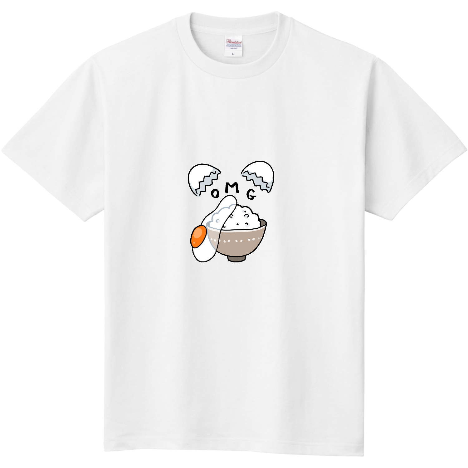 Tさま＊オーダー品になります オーマイガー卵かけご飯定番Tシャツの商品購入ページ｜クリエイターの