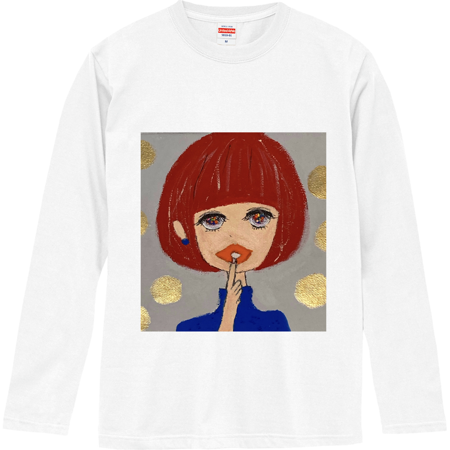 ロングスリーブTシャツあのねちゃんシリーズ 長袖Tシャツ｜Kaori