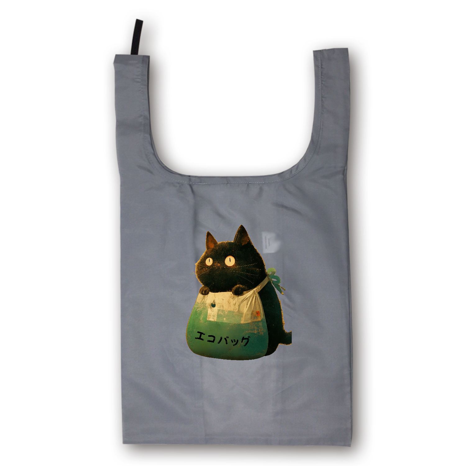 エコバッグ 黒猫02ポリマルシェバッグ（L）の商品購入ページ