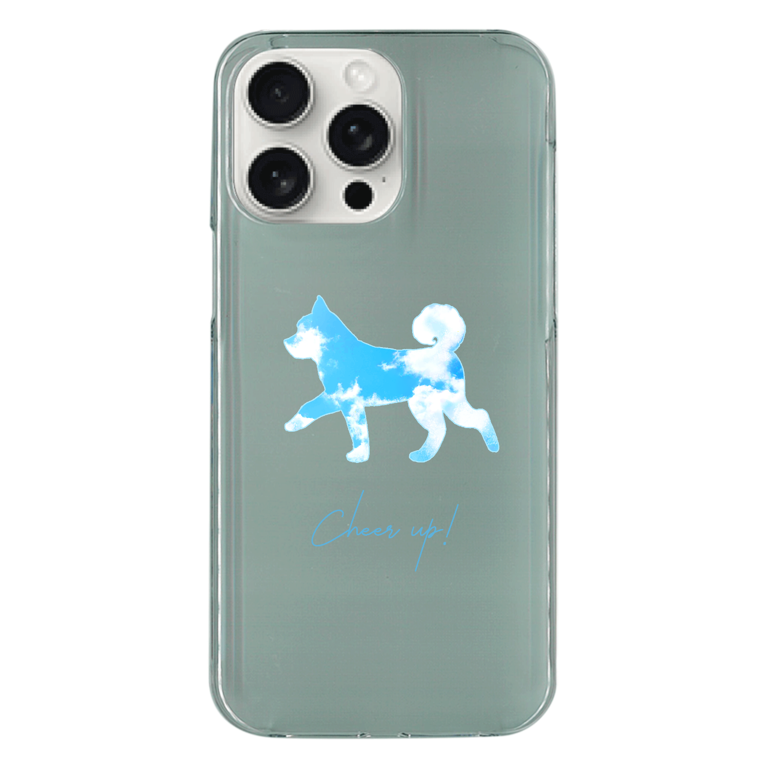 空犬【iPhoneケース】 iPhoneクリアケース｜Yumi - オリラボマーケット