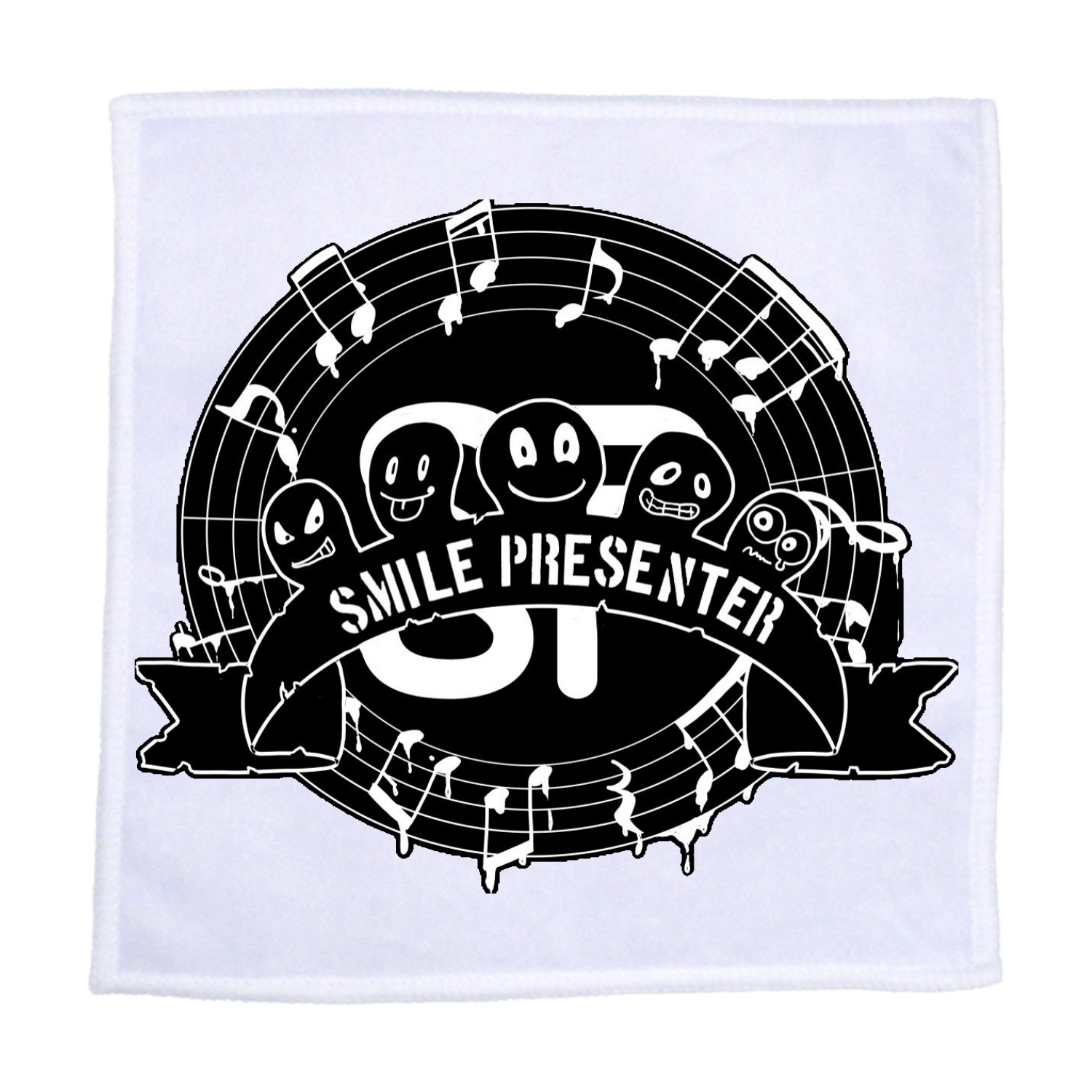 Smile Presenter オリジナルグッズラビットタッチ 20cmミニハンカチの