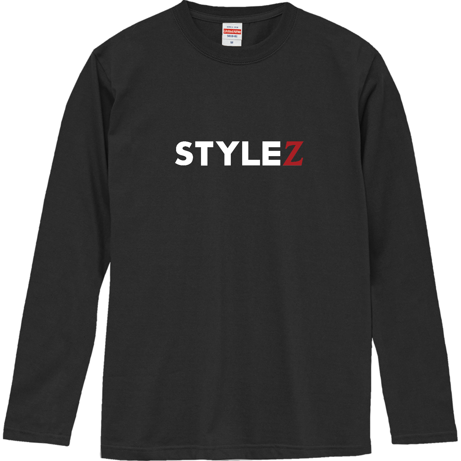 長袖Tシャツ 定番 ロゴ STYLEZ 白文字ロングスリーブTシャツの商品購入