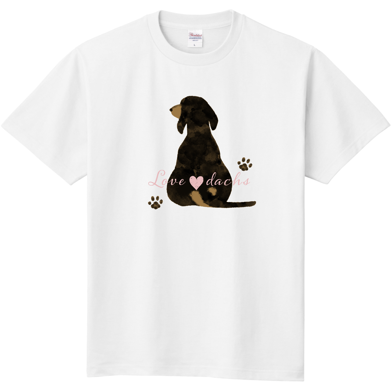 ミニチュアダックスフンド（後ろ姿定番Tシャツの商品購入ページ