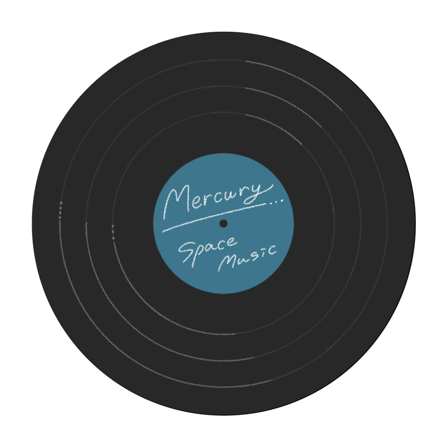 レコードコースター / MERCURY コースター｜桃代ゆき - オリラボマーケット