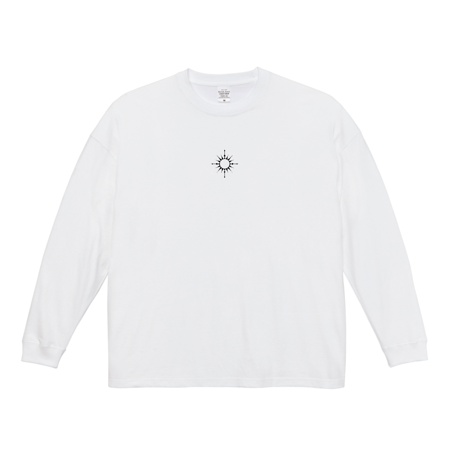  ホワイト 長袖 Tシャツ 値引きok オーバーサイズロングTシャツ:whiteビッグシルエットロングスリーブT