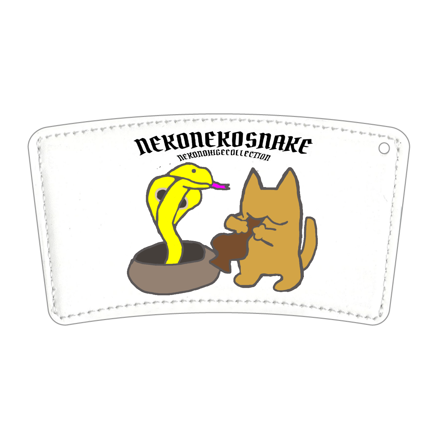 ねこねこへびへびねこへびへび：カラー 生活雑貨｜nanaronnicoron