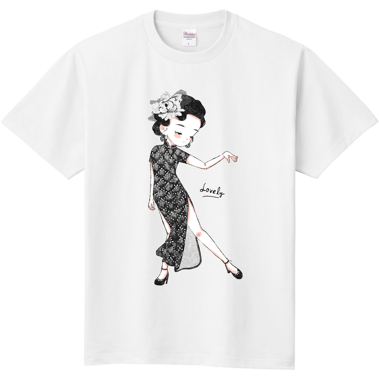 t シャツ 女の子 イラスト