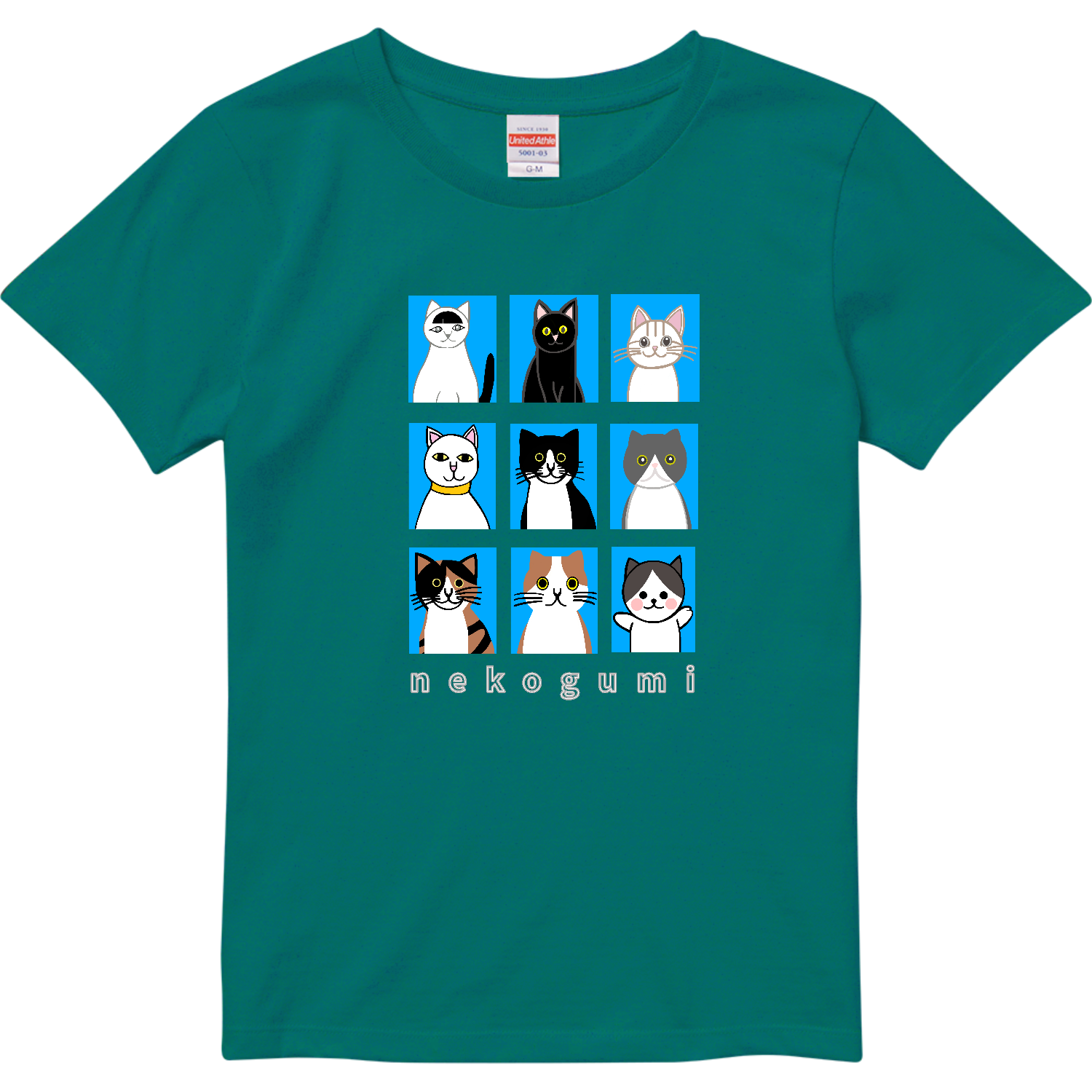 猫組アルバムハイクオリティーTシャツ（ガールズ）の商品購入ページ