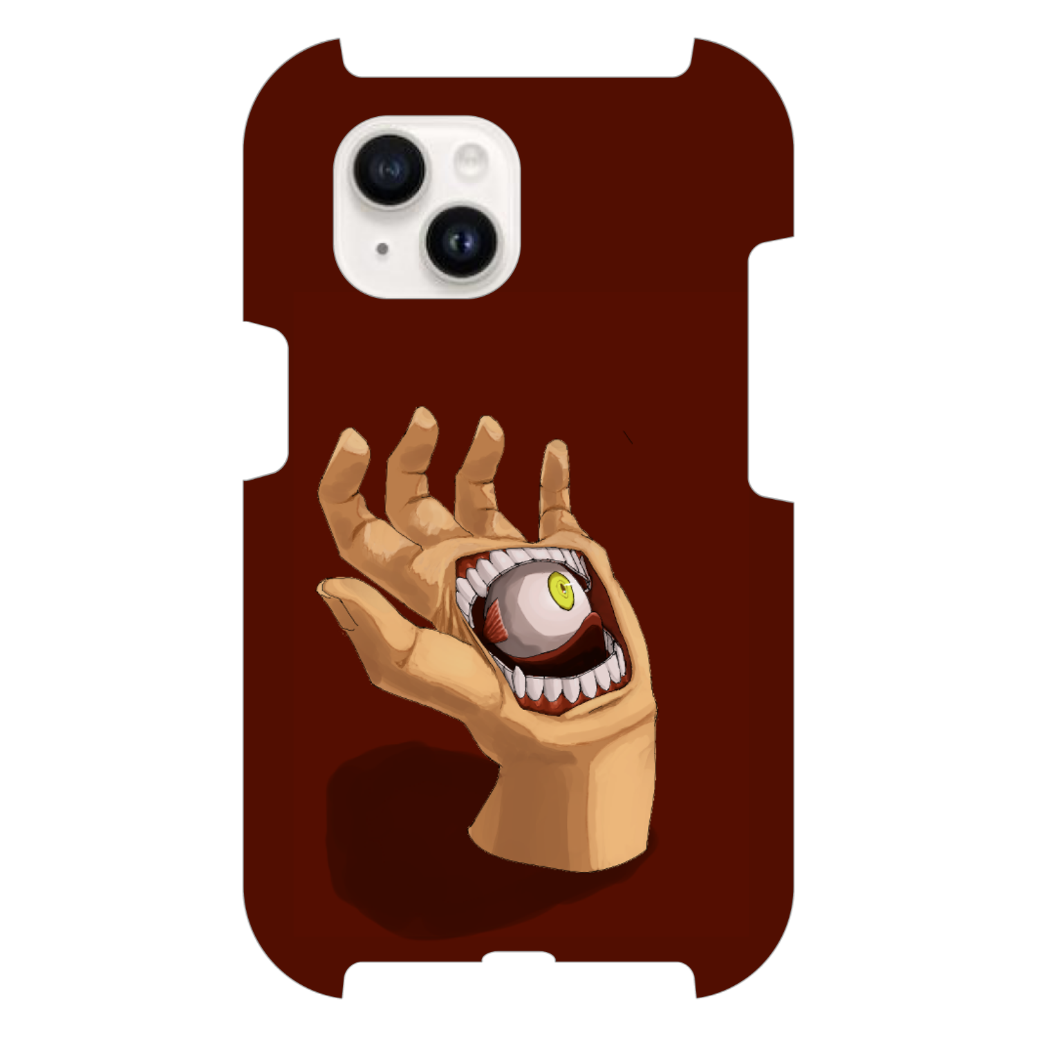 テテ」スマホカバー 側表面印刷iPhoneケース｜松山誓良 - オリラボ