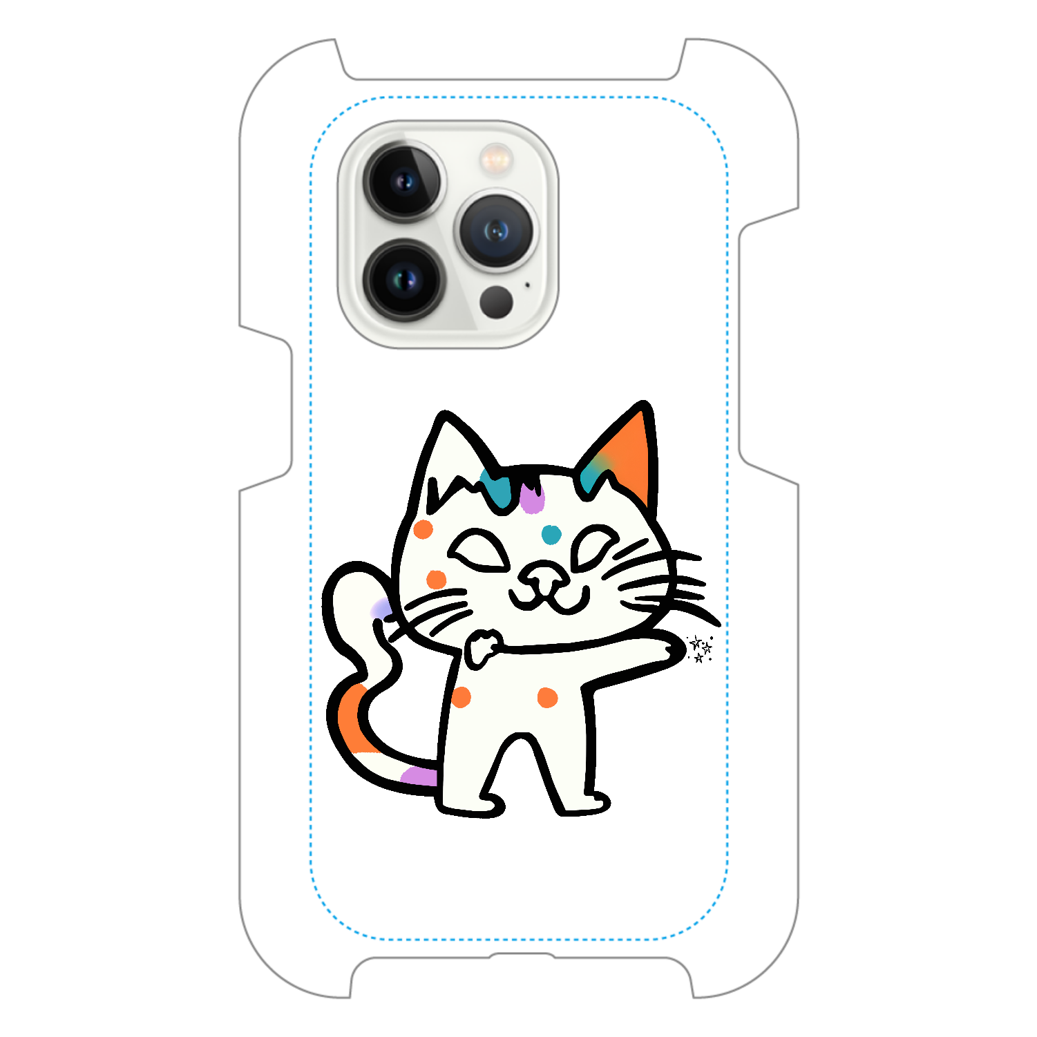 ゆるふわぱんちねこ(やんちゃん)iPhone14 Proの商品購入ページ