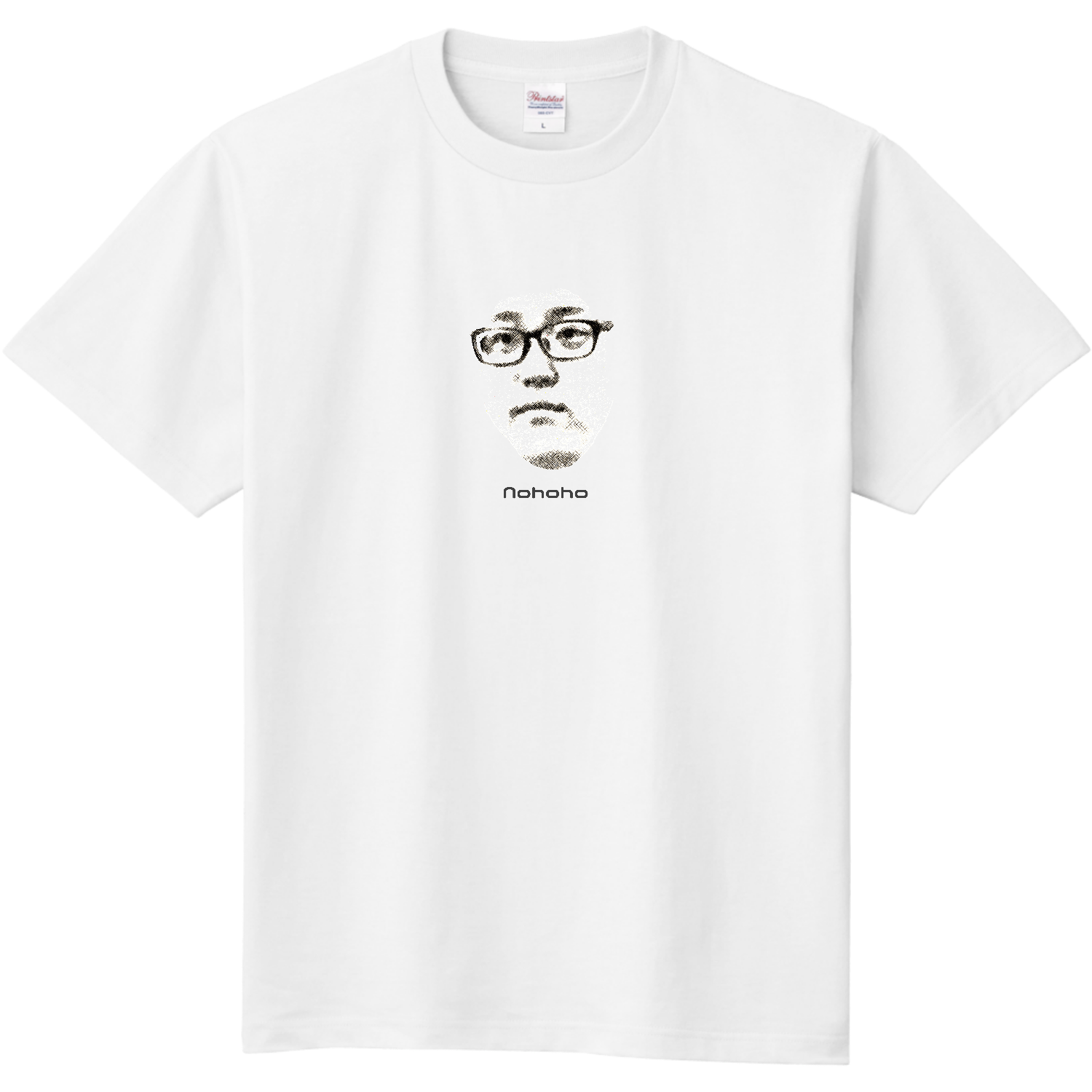  のほほ 顔面Tシャツ