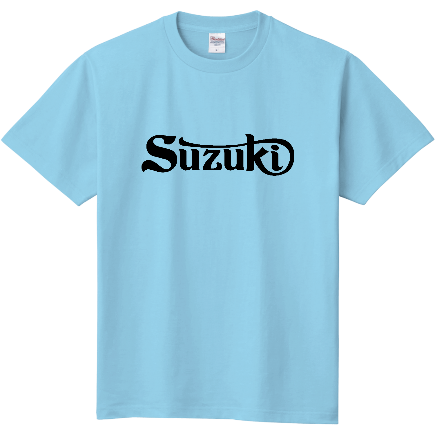 Suzuki Cool Logo 黒 隼 KATANA Vストローム ジムニー スズキ Tシャツ