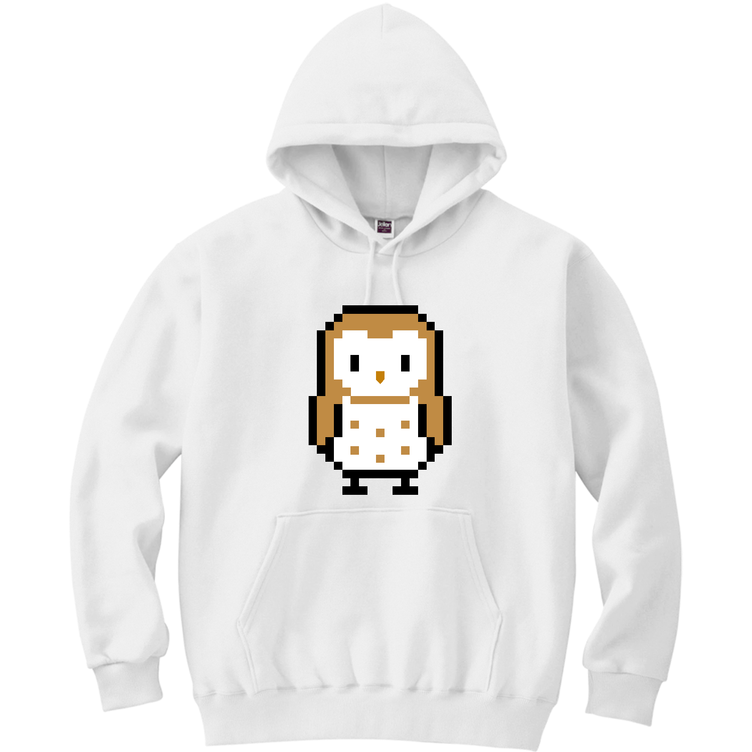 メンフクロウ（ドット絵） パーカー｜オノマトピア - オリラボマーケット