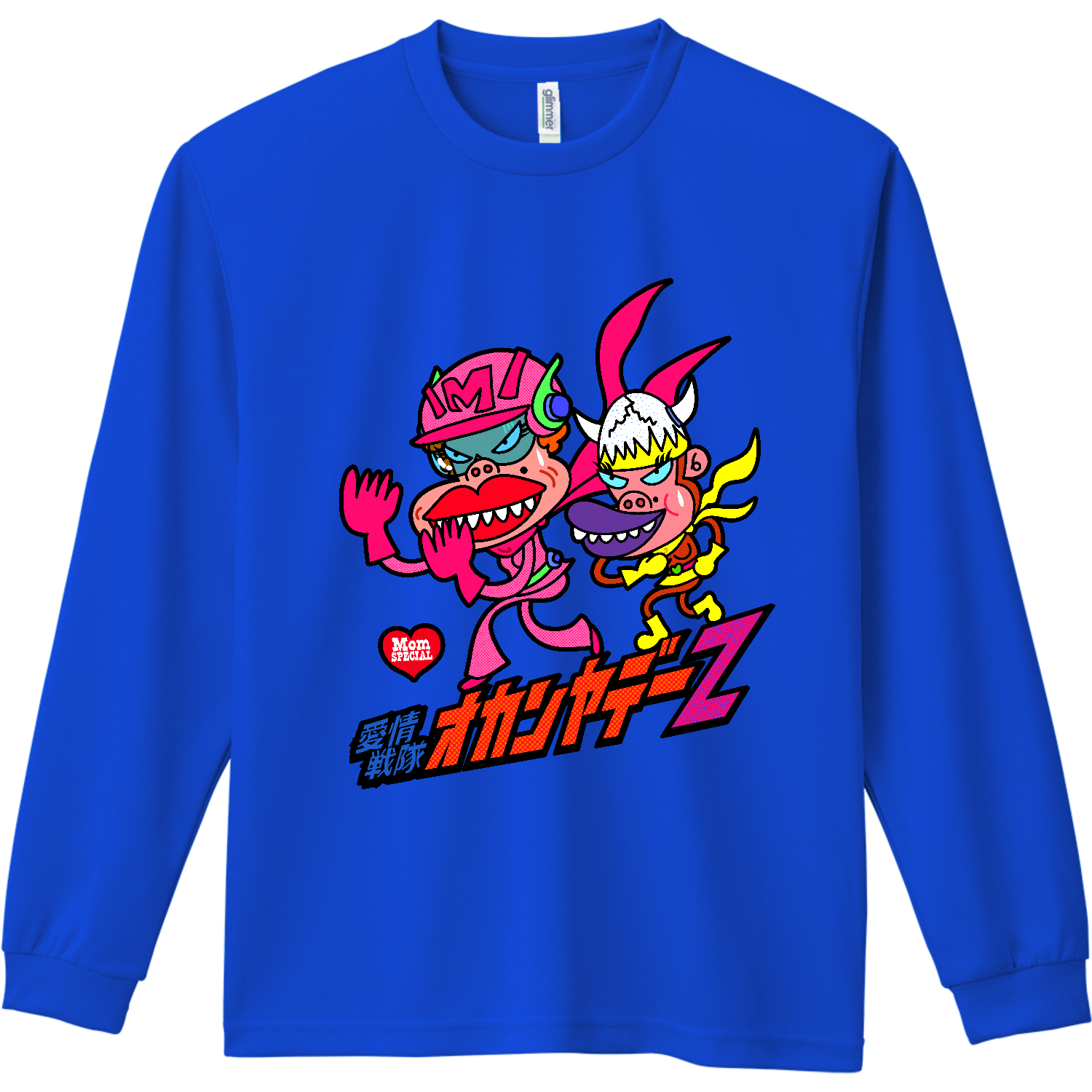 オカンヤデーZドライ長袖Tシャツの商品購入ページ｜クリエイターの
