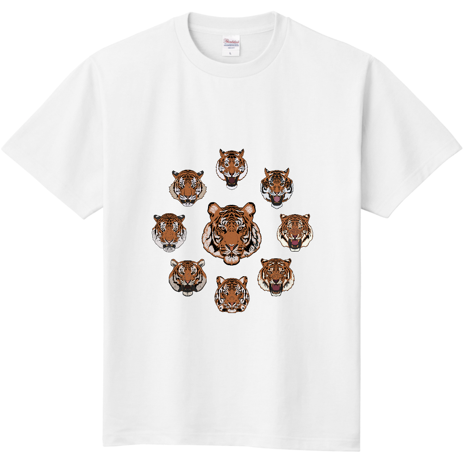 Fierce Tiger定番Tシャツの商品購入ページ｜クリエイターの