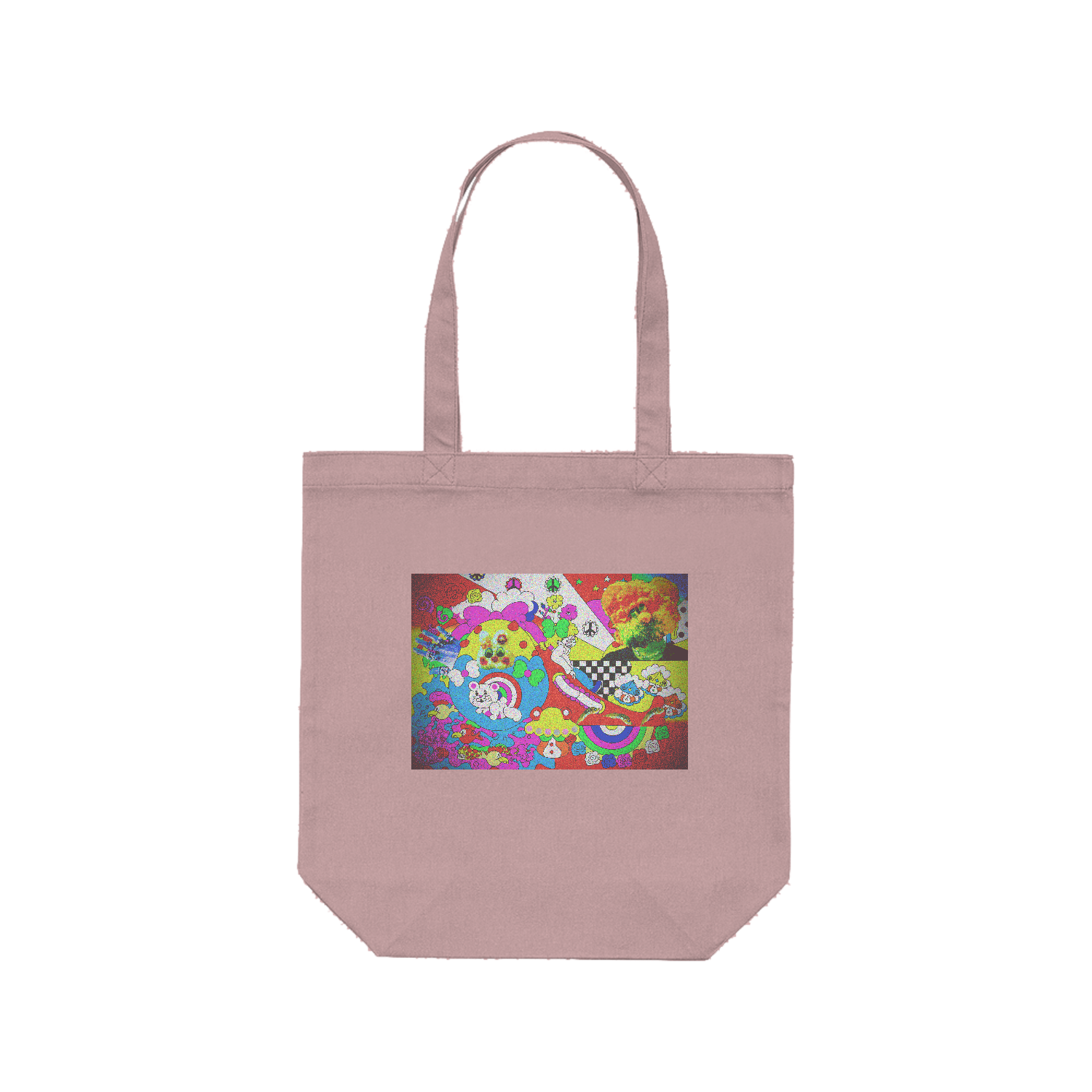 オリジナルイラストプリントグッズレギュラーキャンバストートバッグ(M