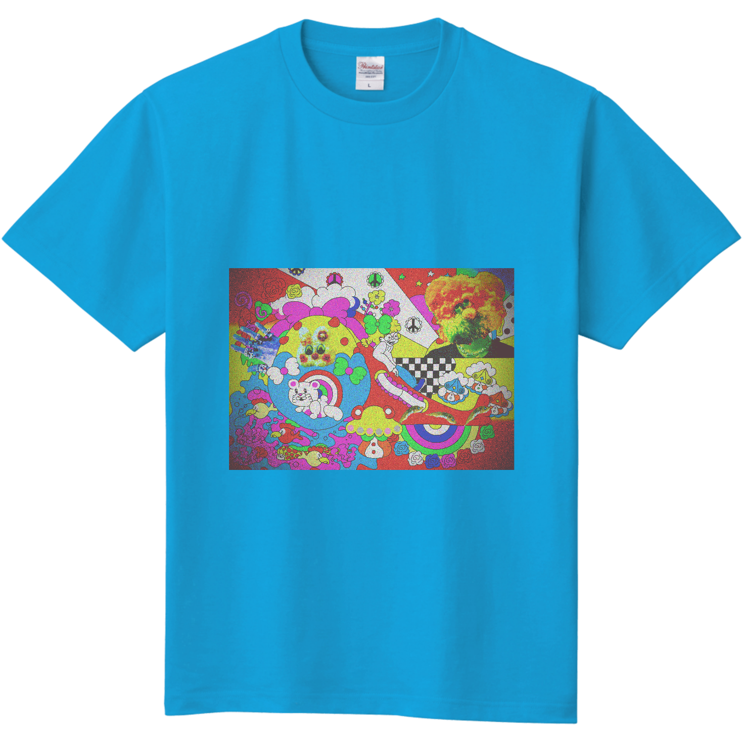 オリジナルイラストプリントグッズ定番Tシャツの商品購入ページ