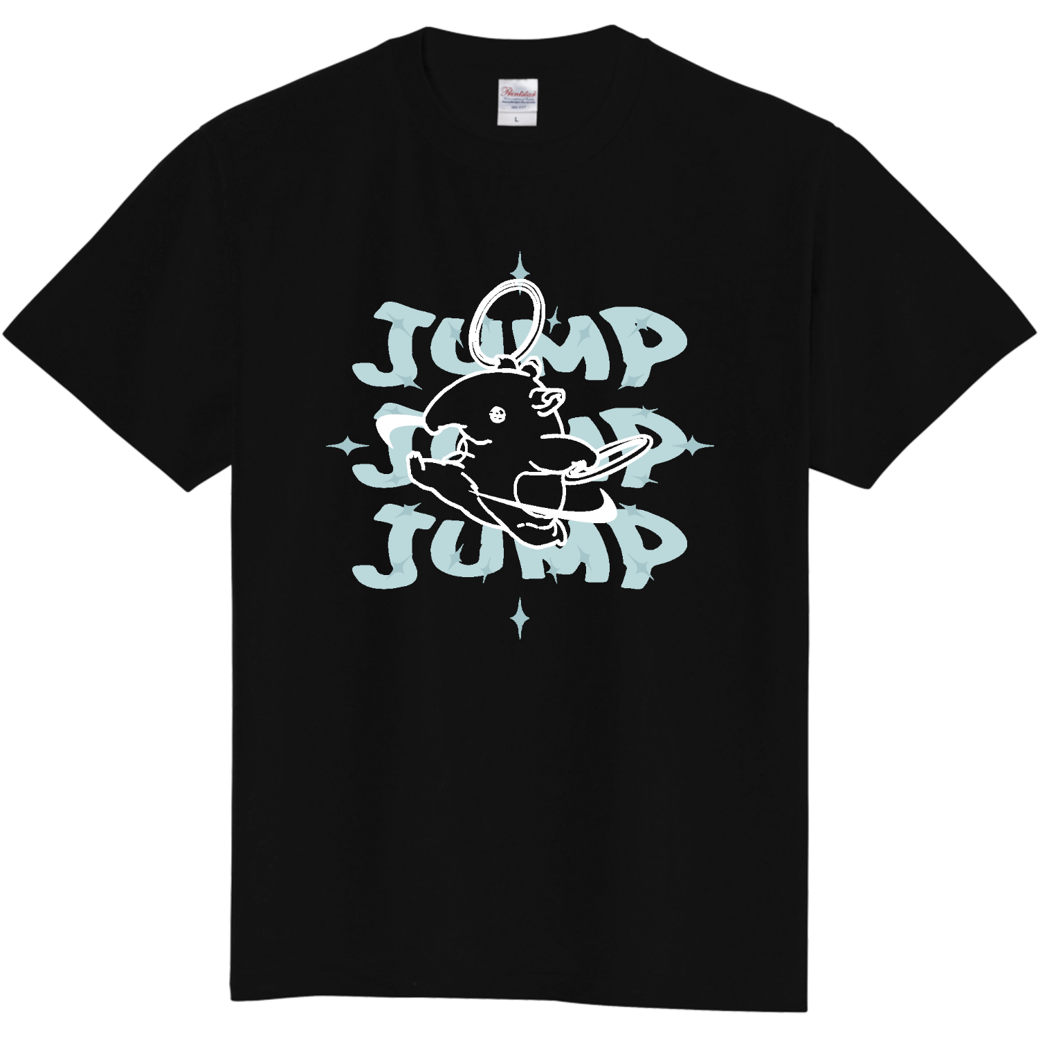  ばくるん JUMP Tシャツ 白