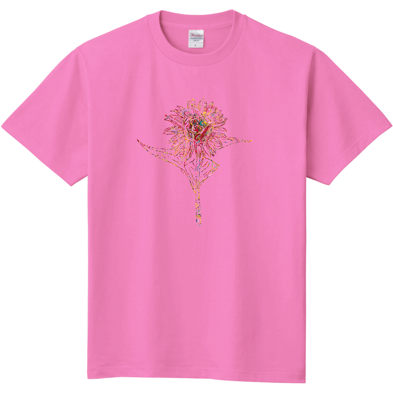 太陽のひまわり シルエット定番Tシャツの商品購入ページ