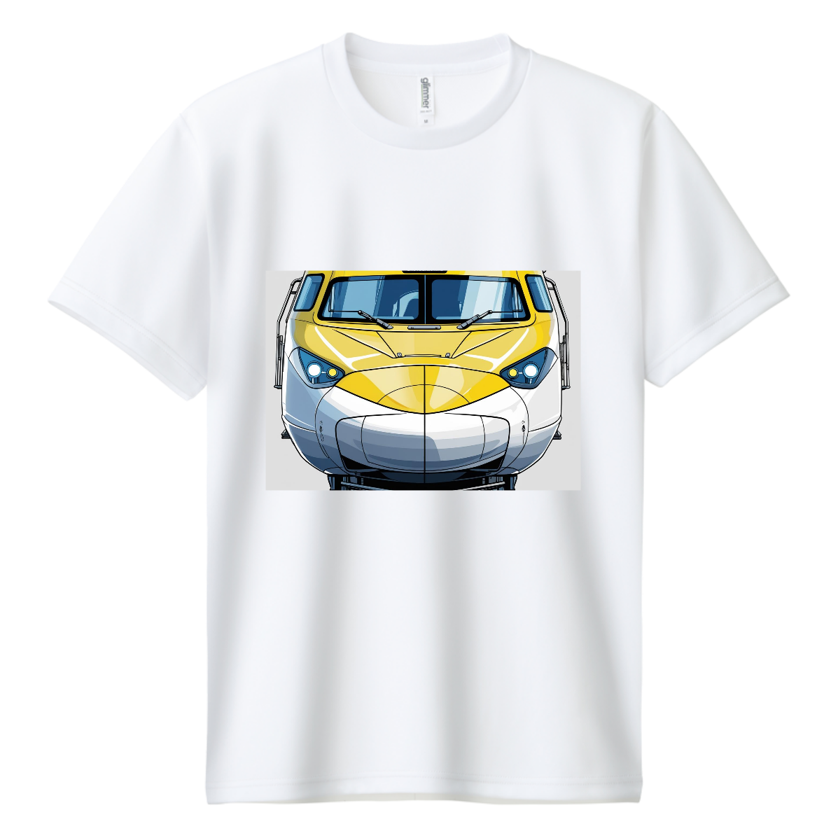 ドクターイエローTシャツ Tシャツ｜きなこ - オリラボマーケット