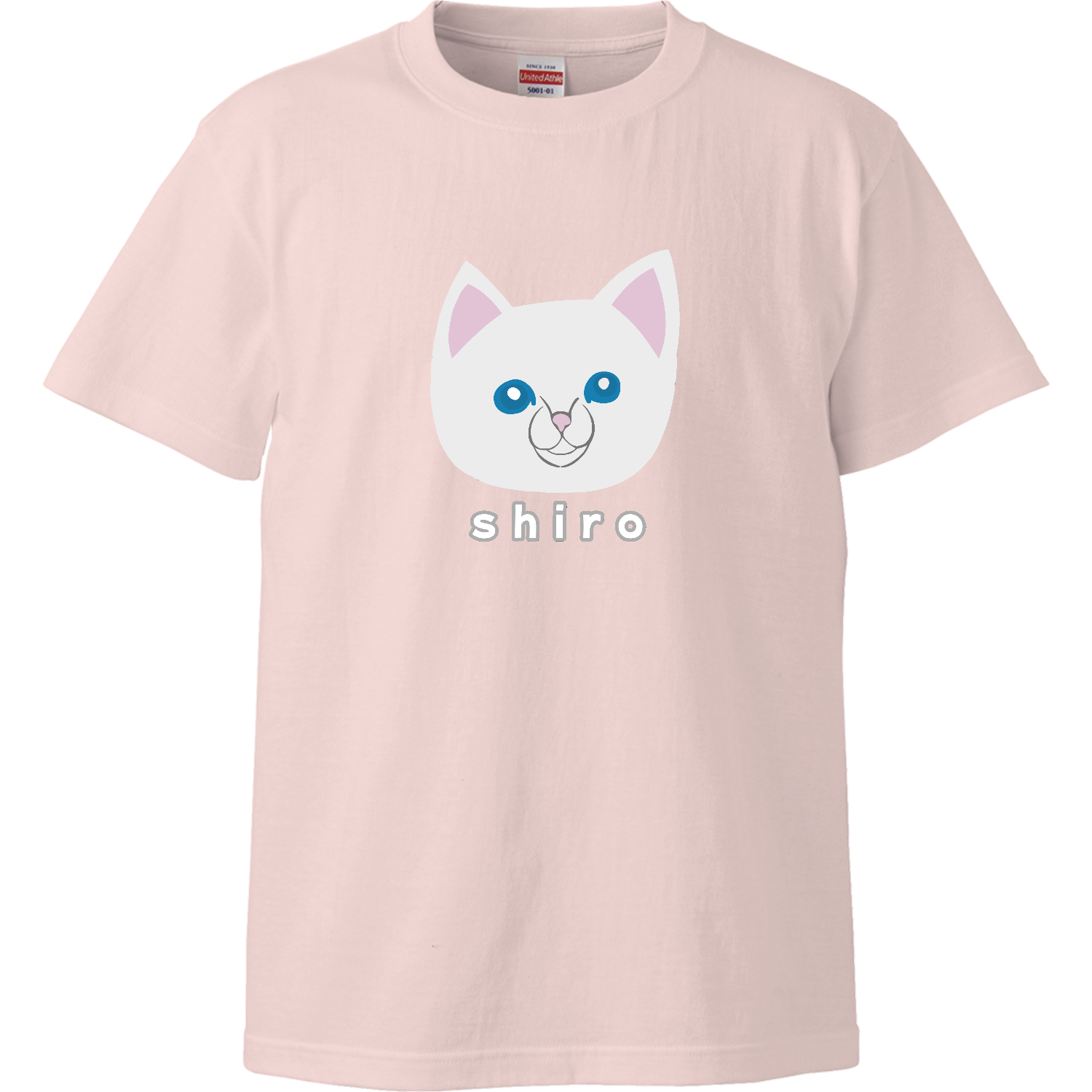 しろねこちゃんハイクオリティーキッズTシャツの商品購入ページ