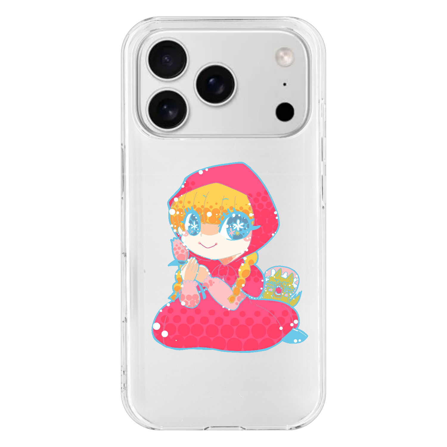 赤ずきん！ iPhoneクリアケース｜moctaa - オリラボマーケット
