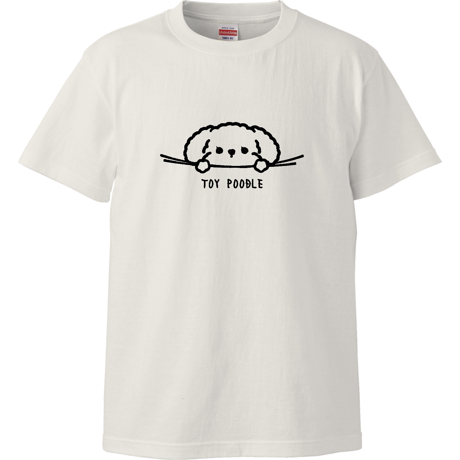TOY POODLE トイプードル Tシャツ｜Qroovy（クルービー） - オリラボ