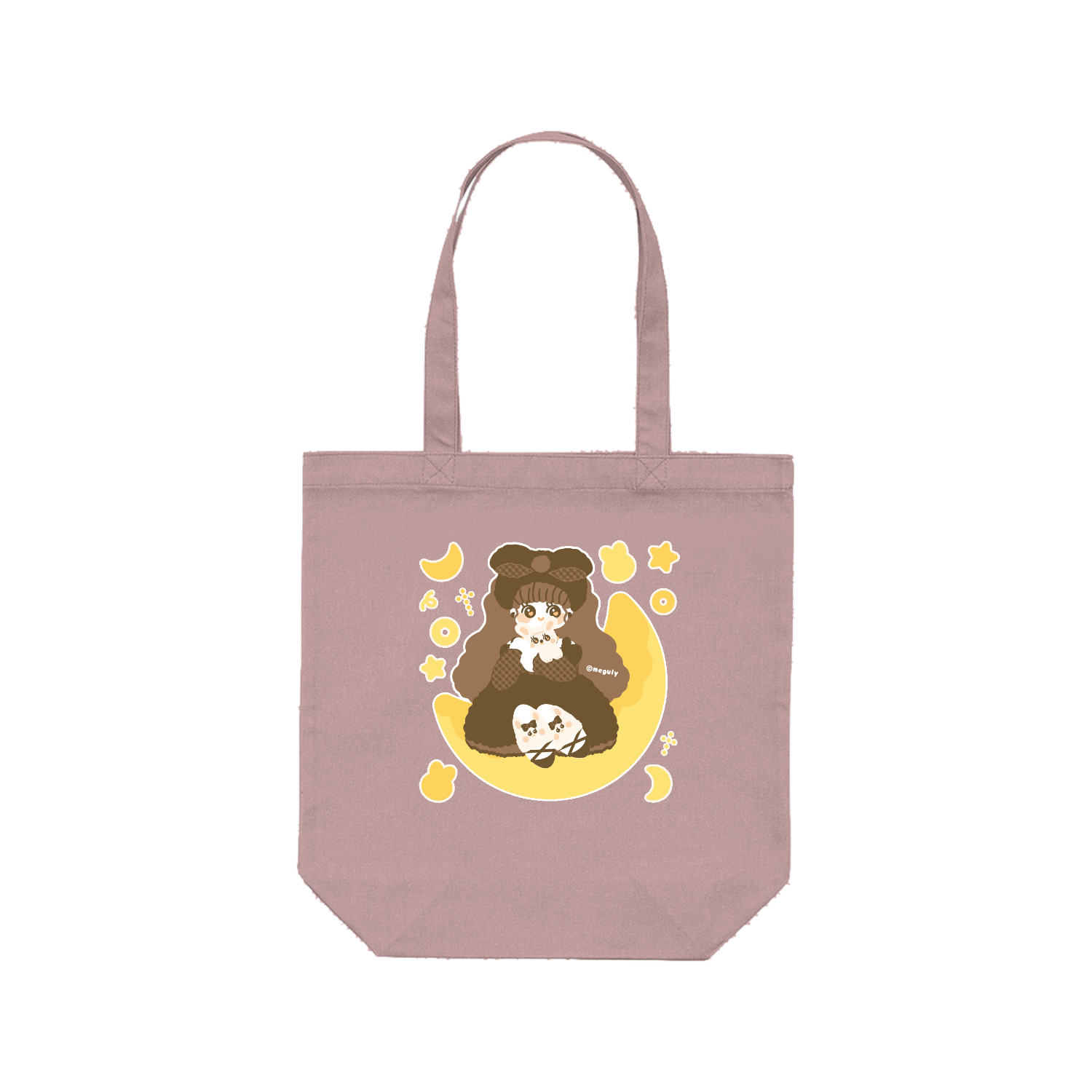 お月見うさぎ バッグ|meguly/りぼんぱ~ら~ - オリラボマーケット お月見うさぎ バッグ|meguly/りぼんぱ~ら~ - オリラボマーケット