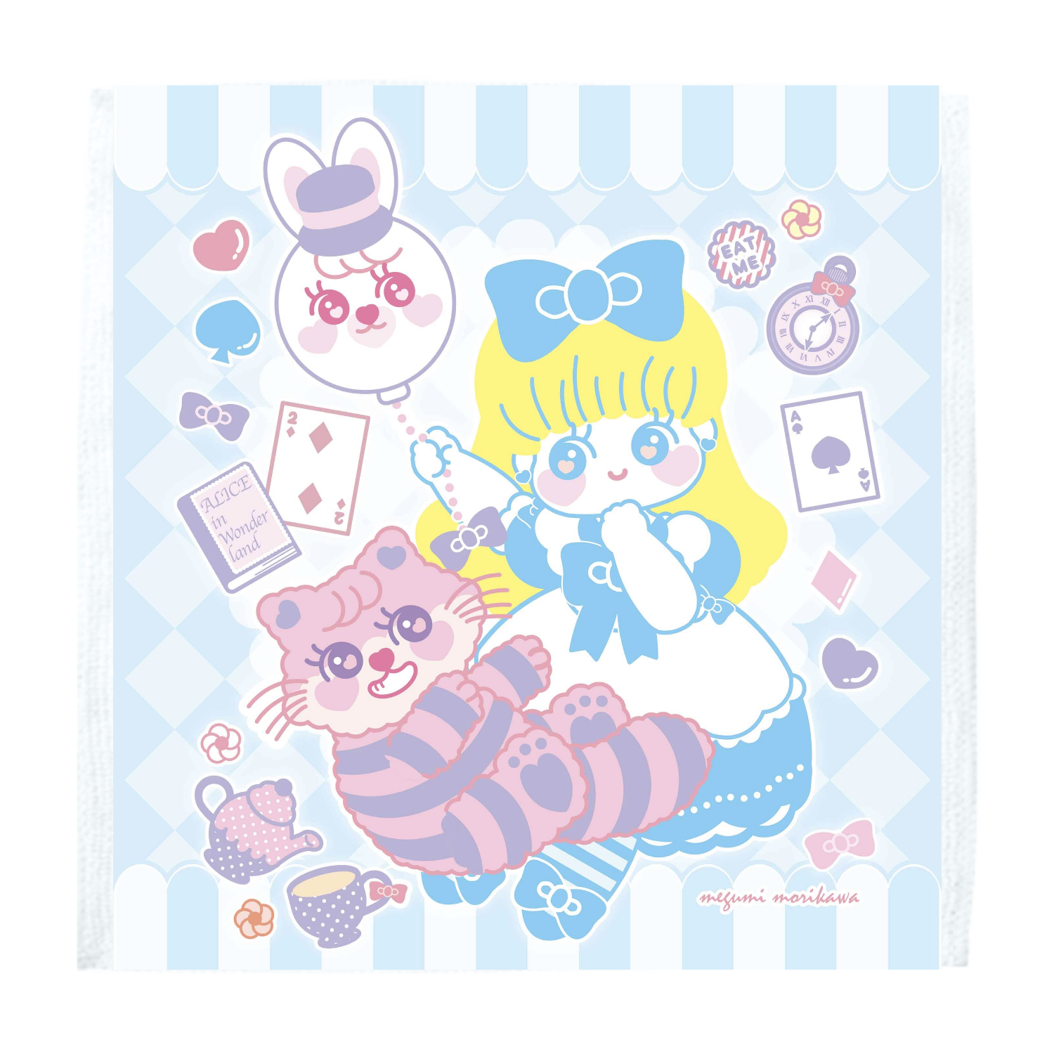 童話展のアリスソフトタッチミニタオルの商品購入ページ｜クリエイター